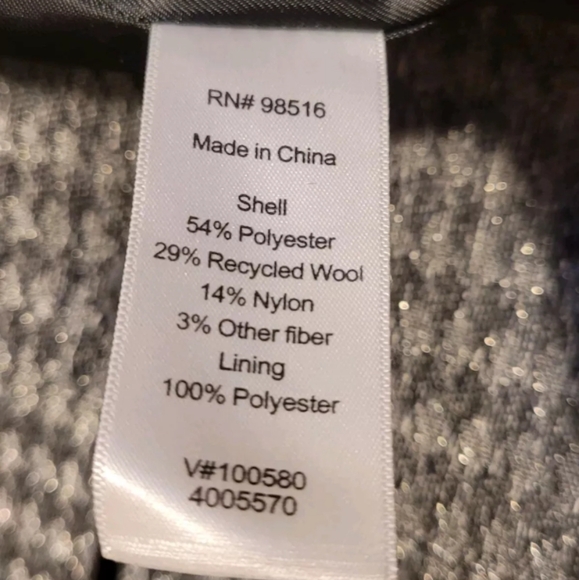 Coldwater Creek Women's Blazer Jacket Size: 20 109.95 Hounds Tooth - Picture 5 of 12